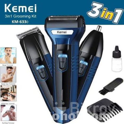 Kemei Km-6330 3-in-1 Trimmer